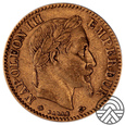 Francja, Napoleon III 10 Franków 1867 r.