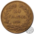 Francja, 20 Franków Louis Philippe 1839 r. PARYŻ