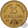Austria, 25 Szylingów 1931 r. 