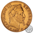 Francja, Napoleon III 10 Franków 1862 r.