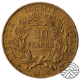 Francja, 20 Franków 1849 r. 