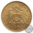 Niemcy, Prusy, Wilhelm II 20 Marek 1899 r.