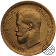 Rosja, Mikołaj II 7,5 Rubli 1897 r. 