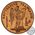 Francja, 20 Franków 1875 r. 