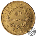 Francja, Napoleon, 40 Franków 1810 r.