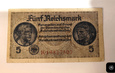 5 reichsmark  z 1940 rok   