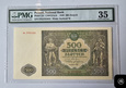 500 złotych  z 1946 r - ser. Dx - seria zastępcza - PMG35 - (19,20)