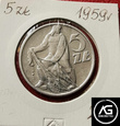 5 złotych  z 1959 roku - Rybak