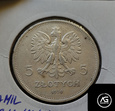 5 złotych z 1930 roku  - Sztandar płytki  ( 13 )