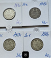 Lot : 4 x 20 kopiejek , mix roczników ( Wilka Promocja )