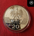 20 złotych z 1999 r - Wilki