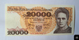 20000 złotych z 1989 r - Maria Skłodowska - Curie  / UNC 