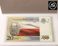 20 złotych z 2018 r  / UNC - niski numer i ciekawy ( 0001900 ) 
