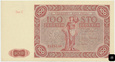 100 złotych  z 1947 r  ser. C  - ( 5,8 )