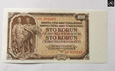 100 korun z 1953 r  - ser. HH