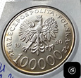 100000 złotych z 1990 r - Solidarności typ A  (2.2) (Mennicza)