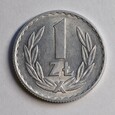 PRL, 1 złoty 1949 r. Aluminium