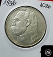 10 złotych z 1938 roku  - Józef Piłsudski