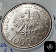 100000 złotych z 1990 r - Solidarności typ A  (2.2) (Mennicza)