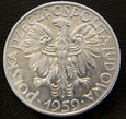 5 zł Rybak 1959 słoneczko x 2 