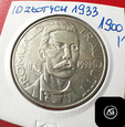 10 złotych z 1933 roku  - Romuald Traugutt ( Stan 1 - )