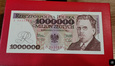1000000 złotych z 1991 r - Władysław Reymont   / UNC 