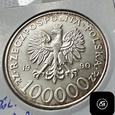 100000 złotych z 1990 r - Solidarności typ A  (2.2) (Mennicza)