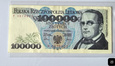 100000 złotych z 1990 r - Stanisław Moniuszko   