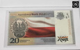 20 złotych z 2018 r  / UNC - niski numer i ciekawy ( 0001901 ) 