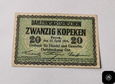 20 kopiejek z  17 kwiecień 1916 r  Posen