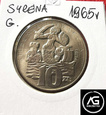 10 złotych z 1965 r - Syrenka gruba  - Próba 