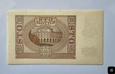 100 zł – 1 marca 1940 r  - ser. B / * fałszerstwo dywersyjne(1.5)