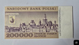 200000 złotych z 1989 r - Warszawa - Stare Miasto  / UNC 