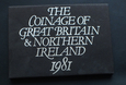 1981 Royal Mint Great Britain Northern Ireland Proof 6 Coin + medalik
