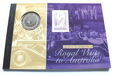 50 cent + stamp Australia Royal Visit  2006