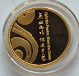 Set medallions Beijing 2008 AU+AG 3,11 g. ,999 AU + 1 OZ ag