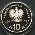 10 zł Sobieski Półpostać 2001 r.