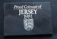 JERSEY 1981 7 COIN PROOF SET 