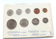 Zestaw Szwajcaria mennicze 1974 - 9 monet ALEGAN