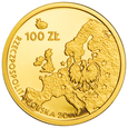 Moneta 100 zł Przewodnictwo Polski w Radzie UE