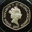 5 pounds Elizabeth i Filip - St. Helena 2007