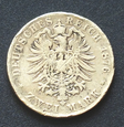 2 marki Preussen 1876 C - real foto