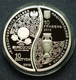 Zestaw dwóch monet: euro 2012