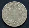 5 franków Szwajcaria 1890