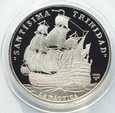 10 pesos Santisima Trinidad 2001  ALEGAN