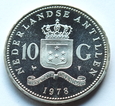10 guldenów Antyle Holenderskie 1978 ALEGAN