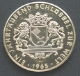 Medal 1000 lat niezależnego handlu miasta Bremy 1965 r.