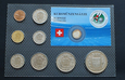 Zestaw monet Szwajcaria + 1 dolar Liberia AG .999