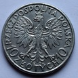 10 ZŁ GŁOWA KOBIETY 1932 KOPIA