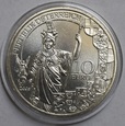 AUSTRIA -  10 EURO 2005 - 60 ROCZNICA - DRUGA REPUBLIKA